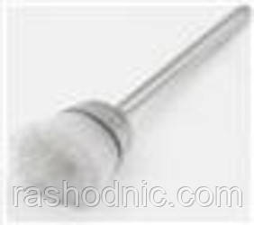 Щітка конус Ø15 синтетична біла, фото 1