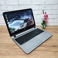 Ноутбук HP ProBook 450 G3: 15.6 Intel Core i5-6200U @2.30GHz 8 GB DDR3 Intel HD Graphics SSD 120Gb