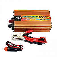 Перетворювач інвертор Power Inverter SC-1000VA AC/DC Автомобільний інвертор 1000W з 12 до 220 se