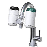 Проточный водонагреватель бойлер-кран для дома со встроенным фильтром Delimano ZSW-D01 se