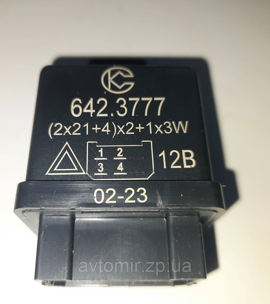 Реле поворотів ВАЗ 2101-2107 з аварійною сигналізації 6422.3747 4-конт.