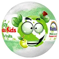 Бомба для ванн Аква Шайн з іграшкою Rainbow Crazy Bombs Kids Фруктовий мікс 100г