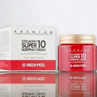 Омолаживающий ночной крем для лица с коллагеном Medi Peel Collagen Super 10 Sleeping Cream, 70 мл