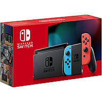 Nintendo Switch with Neon Blue and Neon Red Joy-Con (045496452629)