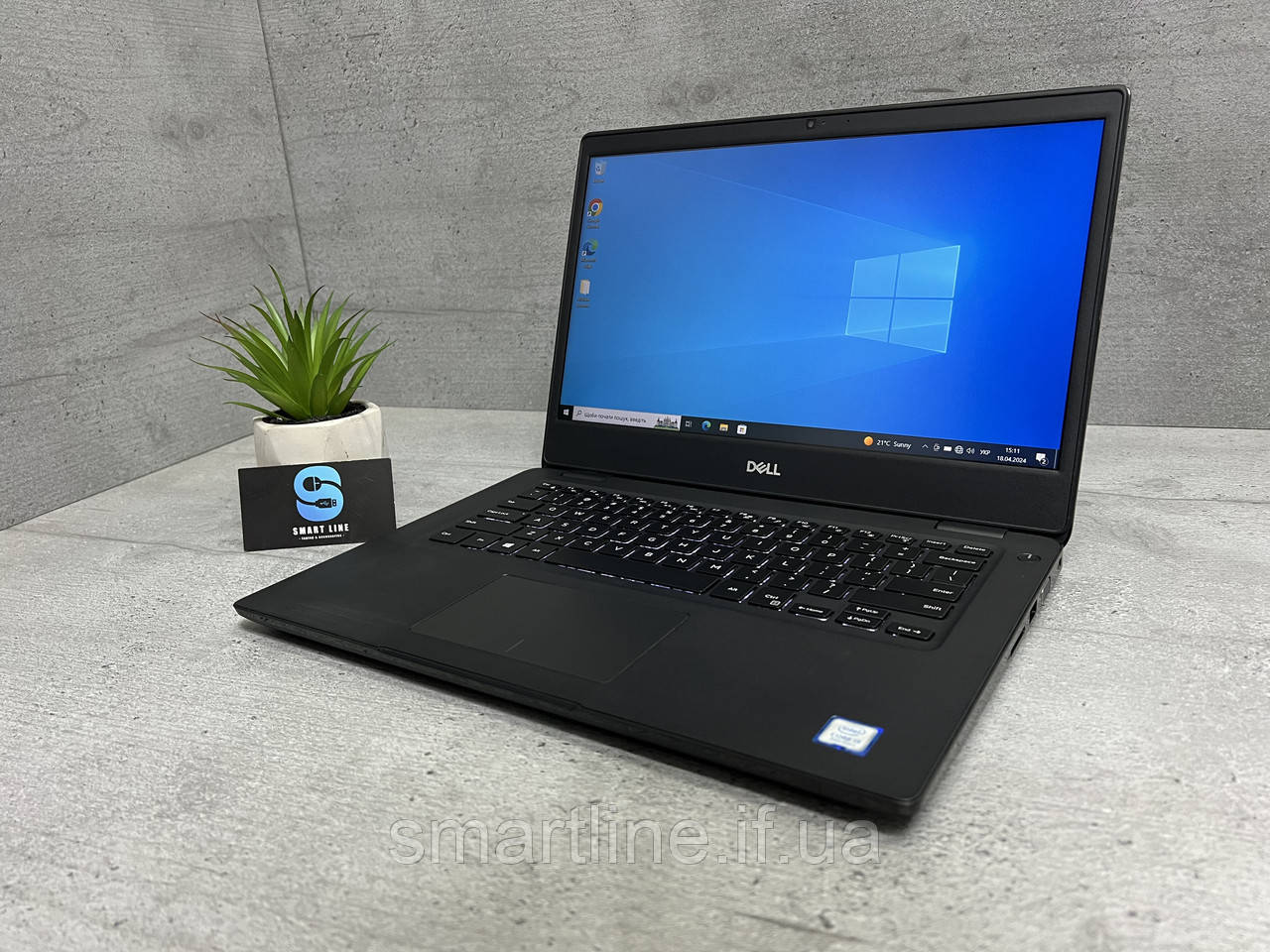 I5-8265U 320gb 256gb ssd 8gb Стильний ноутбук Dell Latitude 3400, фото 1