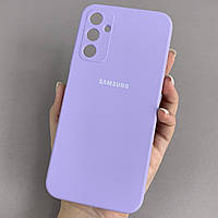 Чехол для Samsung Galaxy A14 мягкий силиконовый чехол на телефон самсунг а14 сиреневый h4c