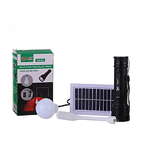 LED фонарь с солнечной панелью светодиодная лампа и LED светильник YW-037 sh