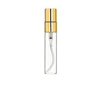 Скляний флакон спрей для парфумерії Золотий, 5 мл