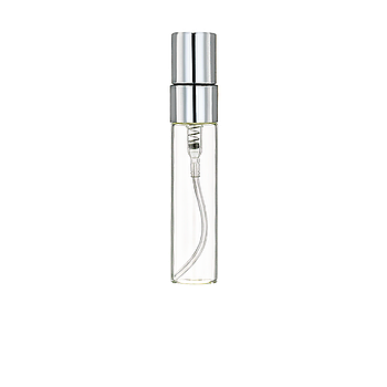 Скляний флакон спрей для парфумерії Срібний, 5 мл