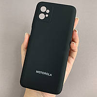 Чехол для Motorola G32 мягкий силиконовый чехол на телефон моторола г32 черный h4c