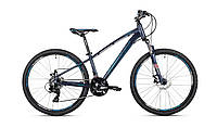 Велосипед горный 26 Spelli SX-2700 disk 15" темно-синий с серым