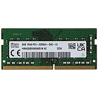 Модуль пам'яті DDR4 8Gb SK hynix 3200 MHz Sodimm (HMAG68EXNSA051N) Б/в