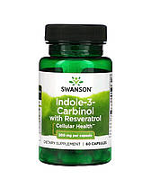 Индол-3-карбинол с ресвератролом, 200 мг, Swanson 60 капсул