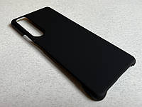 Sony Xperia 1 Mark III защитный чехол (бампер, накладка, кейс) черный, из матового ударопрочного пластика
