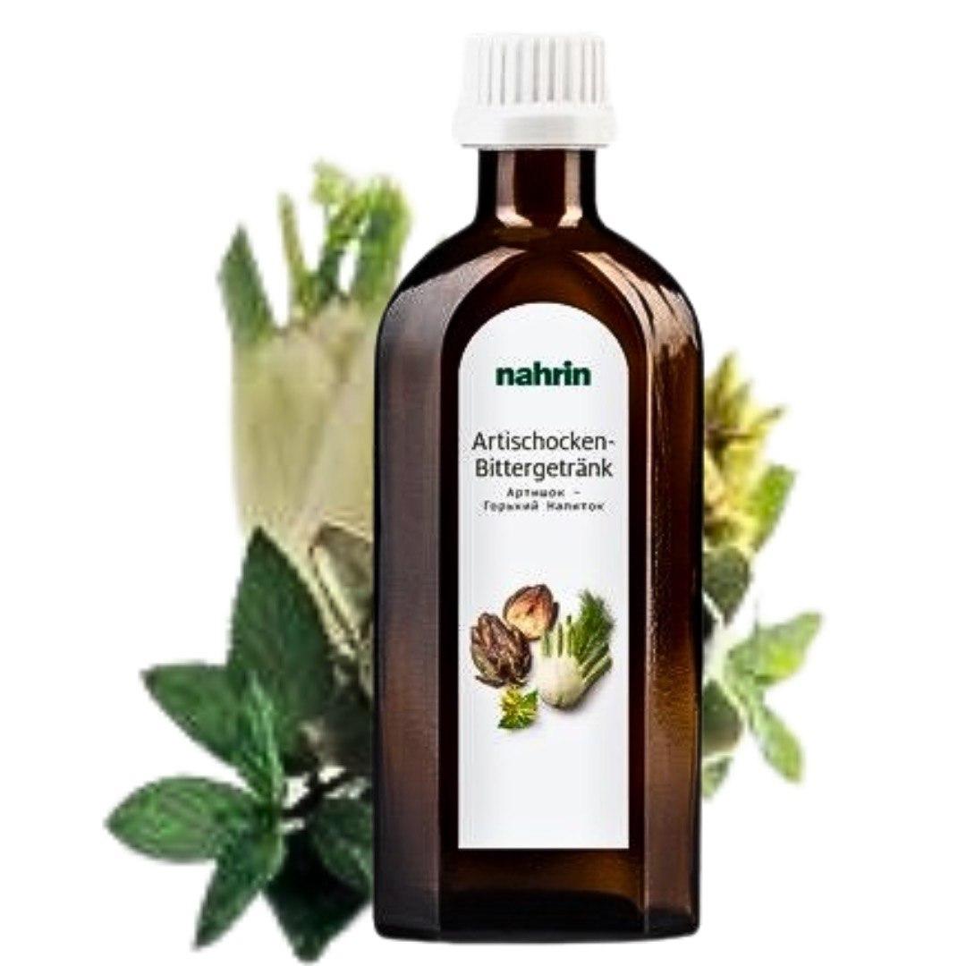 Артишок Гіркий Nahrin Нарін відновлює клітини печінки 500 мл, фото 1