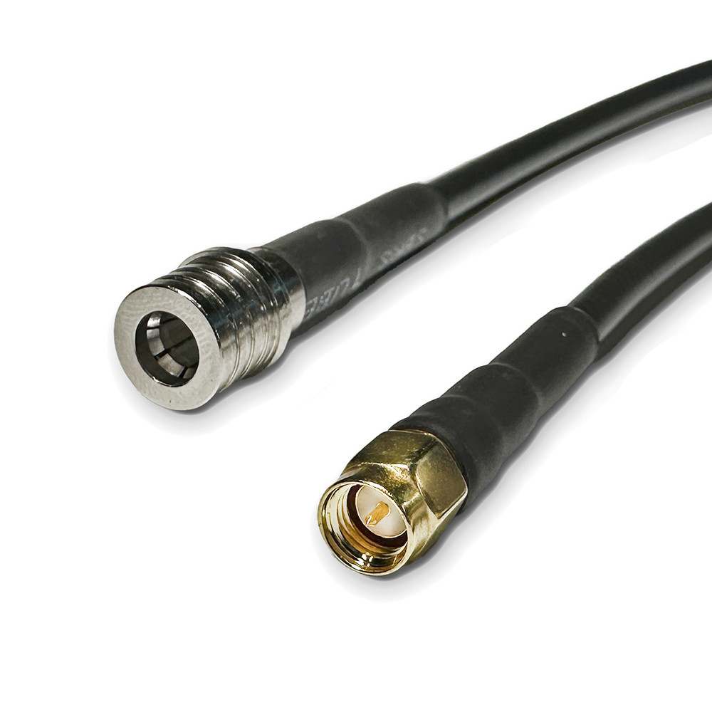 Перехідник SMA male - QMA male RB195 30 см