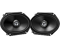 Коаксиальная автоакустика 15x20 см (6x8" овалы) 45/300 Вт JVC CS-DR6820 2-х полосная