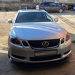 Сплітер Lexus GS (05-08) тюнінг обвіс елерон переднього бампера