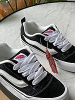 Кроссовки Vans Knu Skool Black White (1110)