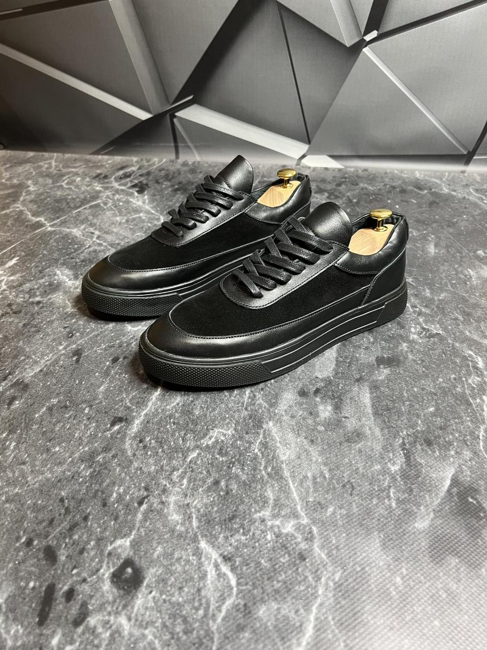 Чоловічі кеди натуральна замша, фото 1