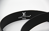 Ремінь жіночий Louis Vuitton шкіряний 3 см, фото 5