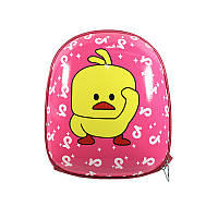 Дитячий рюкзак з твердим корпусом Duckling A6009 Pink sh