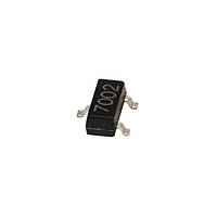 Чип 2N7002 100ШТ N7002 7002 SOT-23, Транзистор полевой 60В 0.2А se