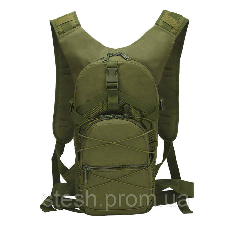 Рюкзак тактический AOKALI Outdoor B10 Green военный армейский 20L se - фото 1 - id-p2189387901