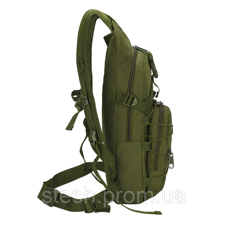 Рюкзак тактический AOKALI Outdoor B10 Green военный армейский 20L se - фото 3 - id-p2189387901