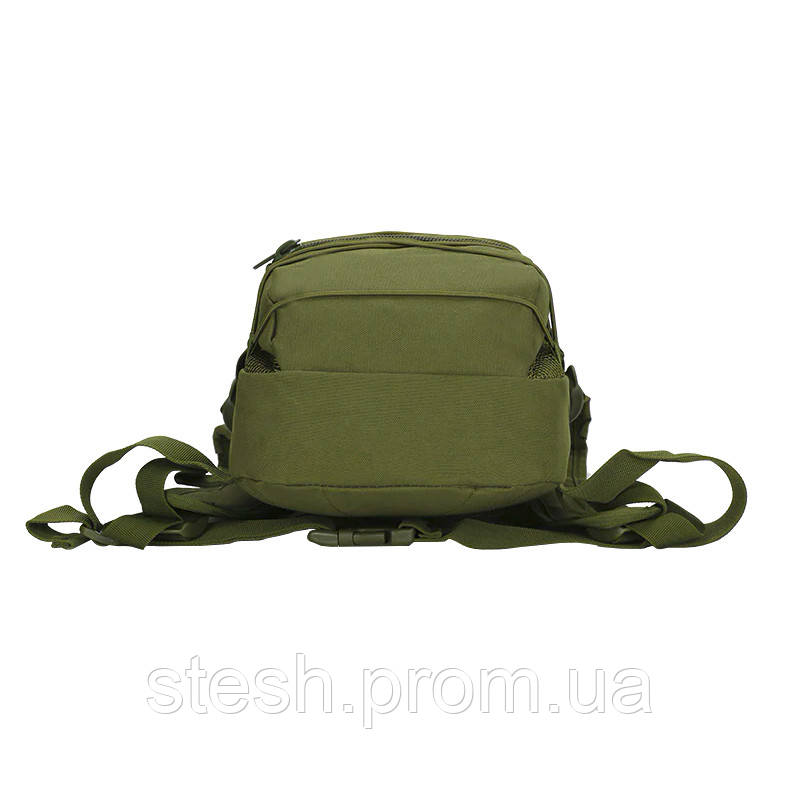 Рюкзак тактический AOKALI Outdoor B10 Green военный армейский 20L se - фото 5 - id-p2189387901