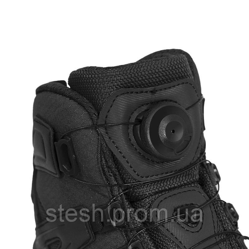 Ботинки тактические Lesko 996 Black р.39 мужские автоматическая пряжка se - фото 6 - id-p2189387926