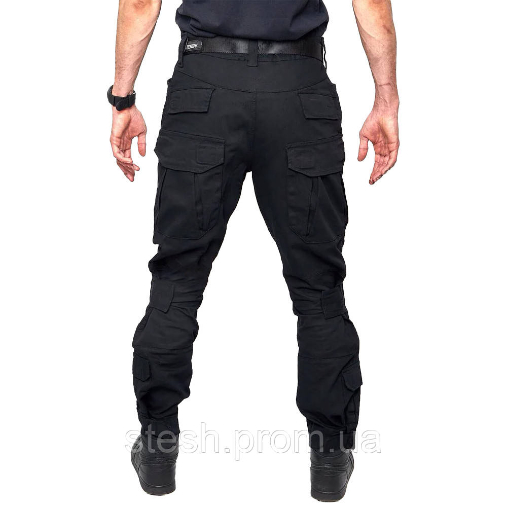 Тактические штаны Lesko B603 Black 30р. брюки мужские военные se - фото 2 - id-p2189387935