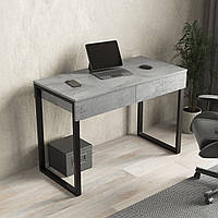 Компьютерный стол в стиле Лофт, письменный стол с двумя выдвижными ящиками в стиле Loft МX-2