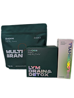 НАБОР для снижения веса Lym Drain&Detox,Хлорофилл, Клетчатка MULTI BRAN ,CHOICE