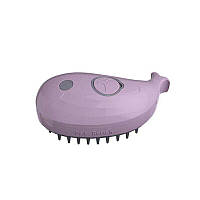 3-в-1 Паровая щетка для животных: многофункциональный инструмент по уходу за домашними животными фиолетовый (GRN30)