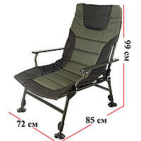 Карпове крісло для риболовлі та відпочинку на природі Ranger Wide Carp SL-105