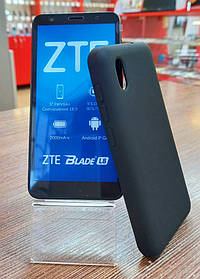 Чохол-накладка на телефон ZTE Blade L8 чорного кольору