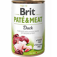 Влажный корм для собак Брит Brit Care со вкусом утки 400 г