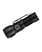 Фонарь ручной аккумуляторный Rablex RB900 с прищепкой, Zoom, TG-10W, ЗУ Type-C, 1500 Lumens sh