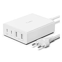 Зарядное устройство Belkin Home Charger 108W GAN Dual USB-С/USB-A (WCH010VFWH)