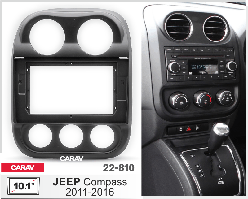 Перехідна рамка Jeep Compass Carav 22-810