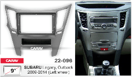 Перехідна рамка Subaru Legacy, Outback Carav 22-096