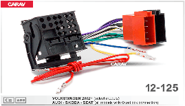 Роз'єм для штатної магнітоли Volkswagen, Audi, Seat, Skoda Carav 12-125
