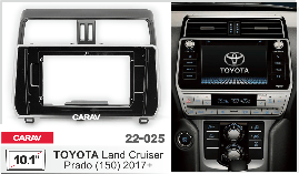 Перехідна рамка Toyota Land Cruiser Prado Carav 22-025