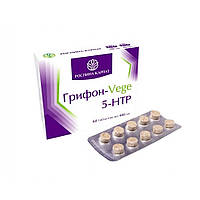 Грифон-Vege 5-Htp Росліна Карпат 60 таблеток по 400 мг IB, код: 7463924