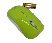 Беспроводная оптическая мышь HAVIT HV-MS906GT, Wireless USB green