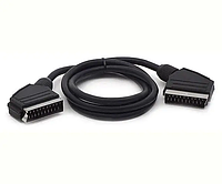 Кабель SCART - SCART для підключення електроніки 1.2м se