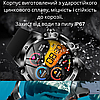 Смарт розумний годинник чоловічий із металевим браслетом чорний Smart Watch Bluetooth смарт-годинник з дзвінком Modfit, фото 7