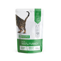 Влажный корм для кошек Nature's Protection Urinary with Beef and Turkey 100 г KIK45689 GHF