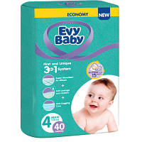 Подгузники Evy Baby Maxi Twin 7-18 кг 40 шт 8683881000028 DAS